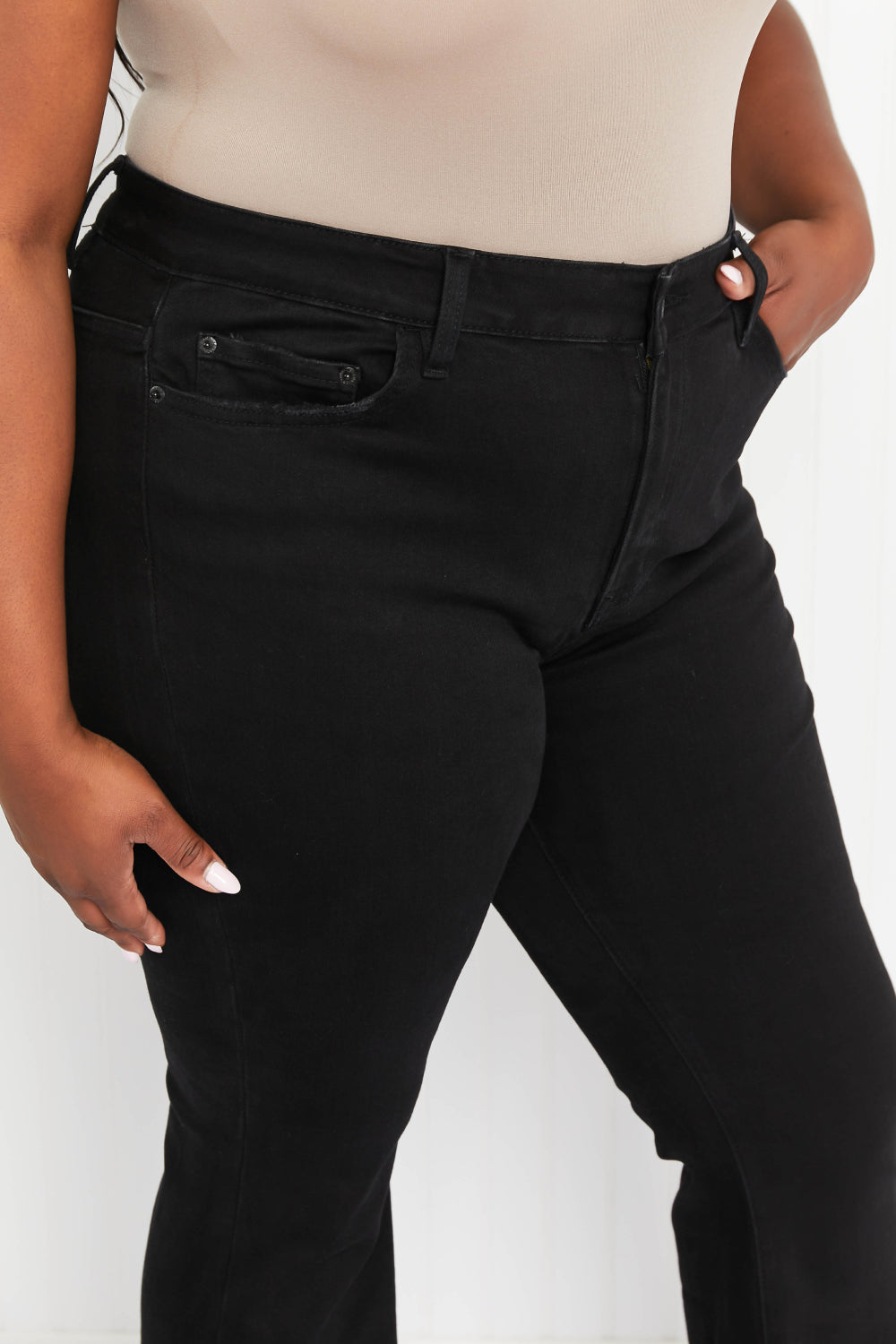 Zenana Veronica Full Size High-Rise Super Flare Jeans