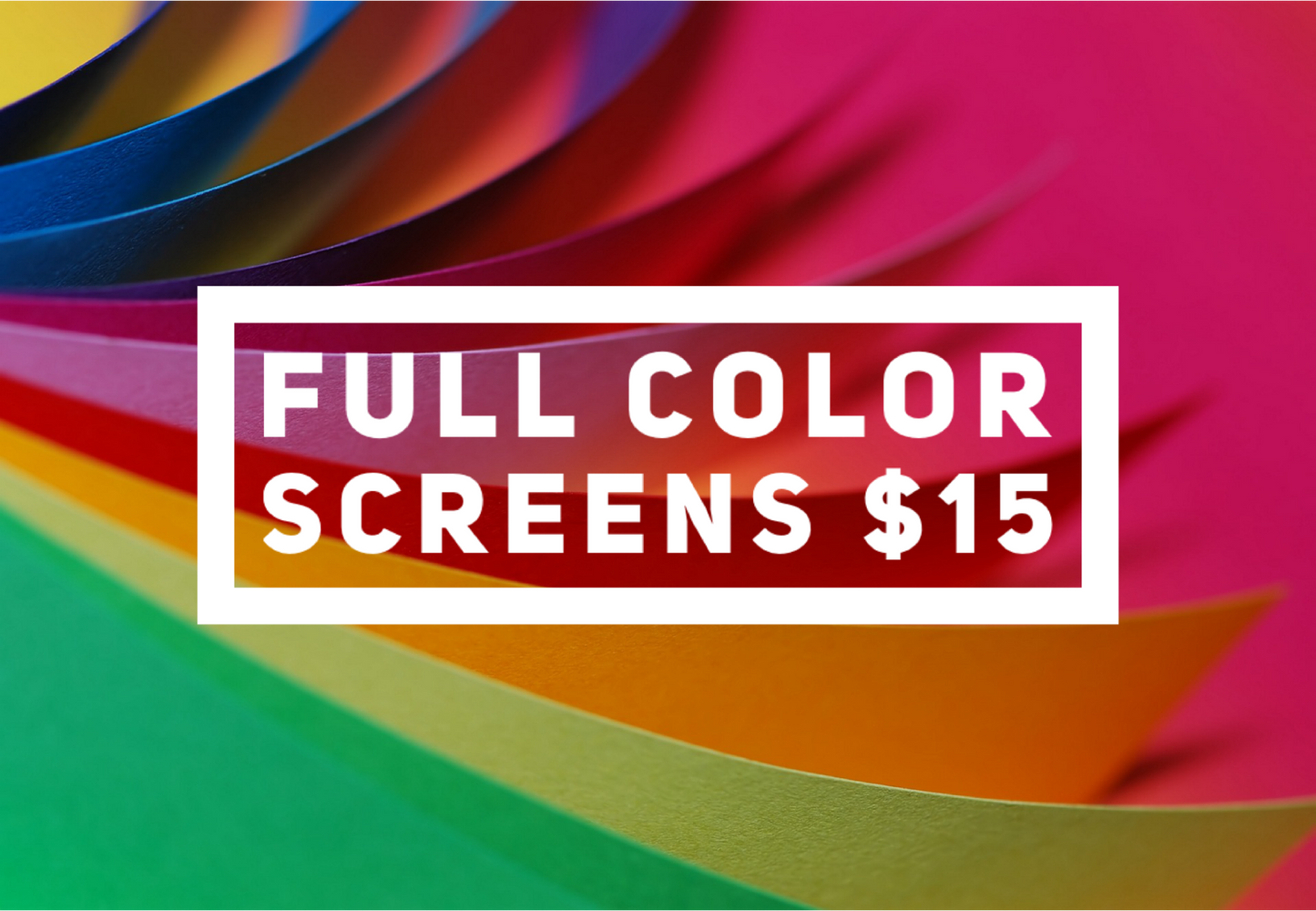 Full color screens