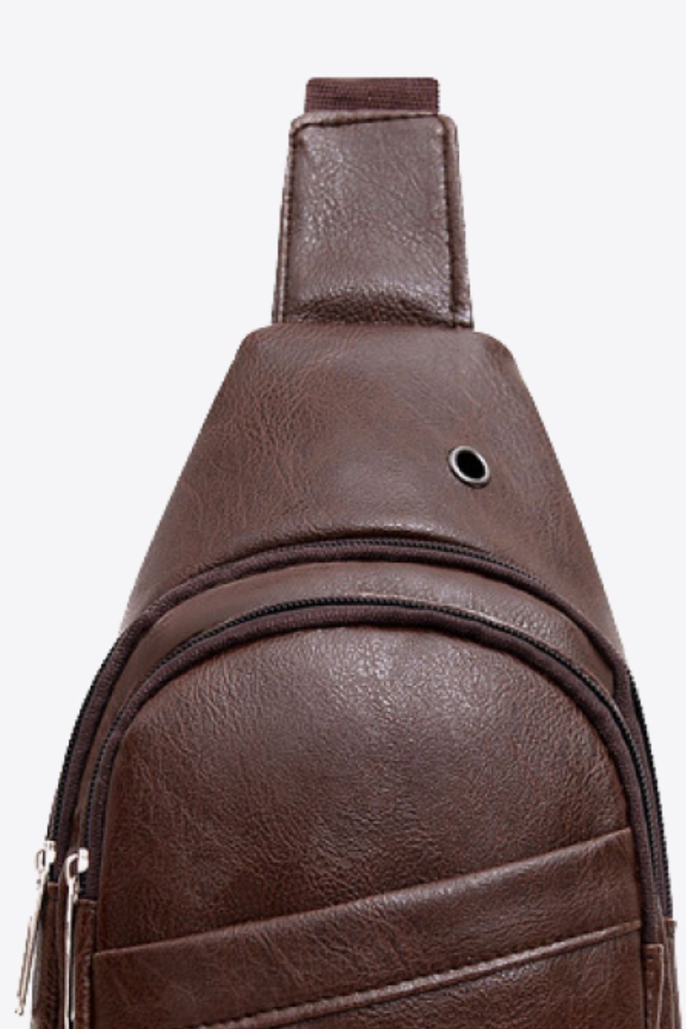 PU Leather Large Capacity Sling Bag