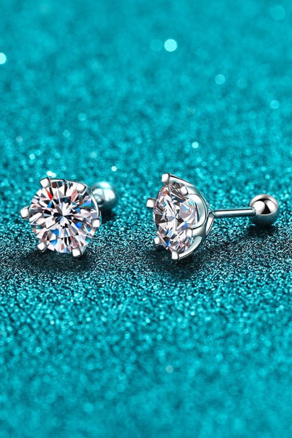 Grateful For You Moissanite Stud Earrings