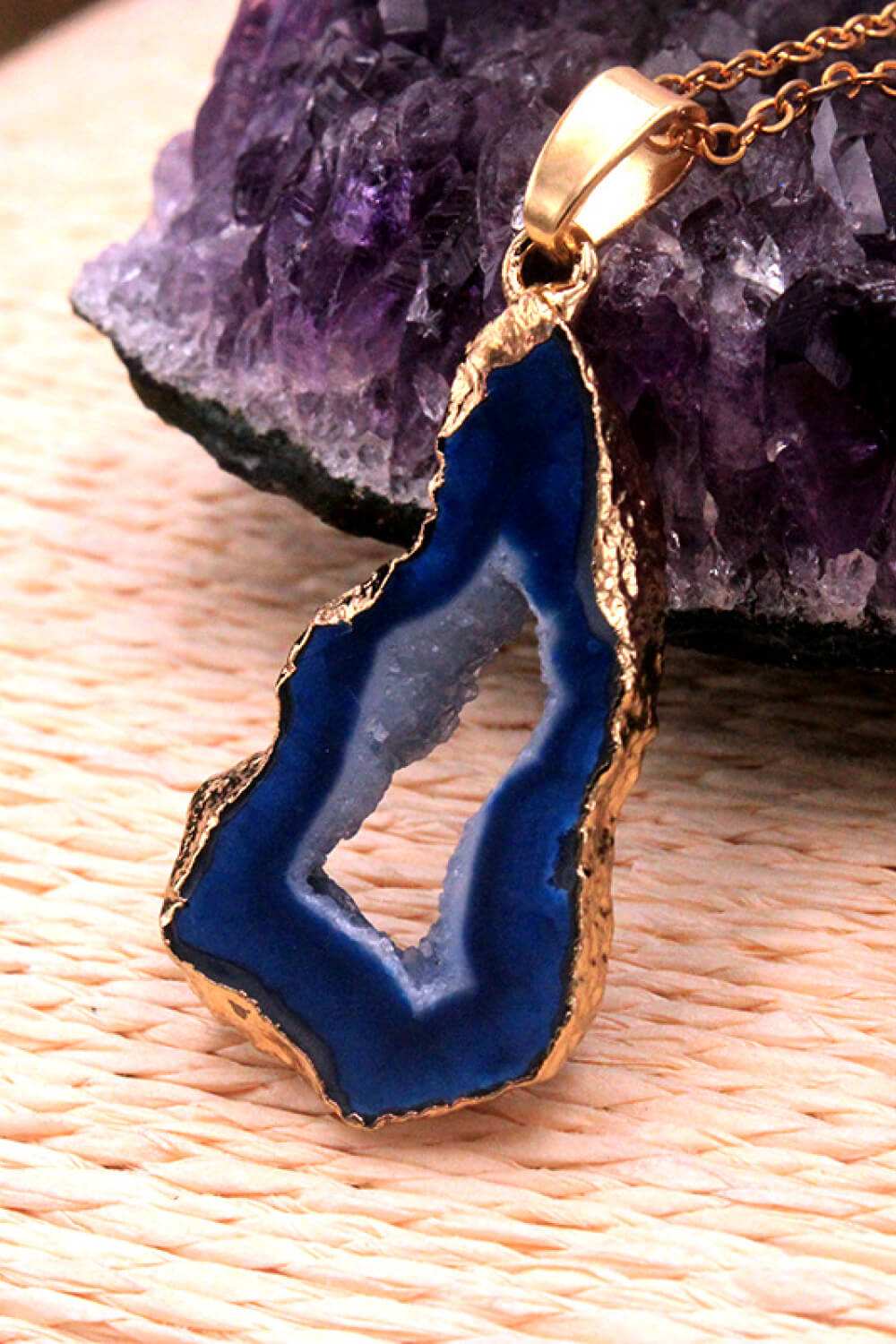 Irregular Agate Pendant