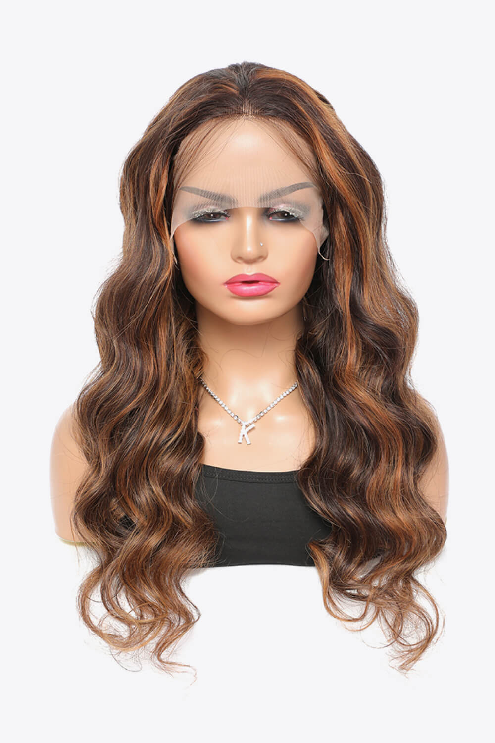 18" 13*4" Lace front Wave Wigs Long 150% Density