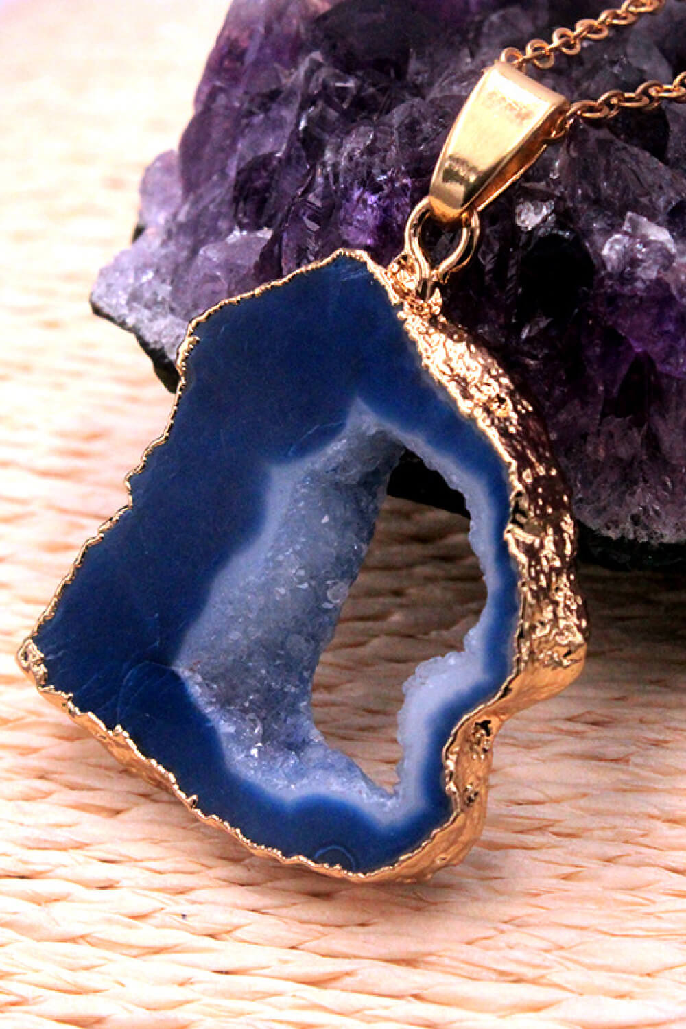 Irregular Agate Pendant