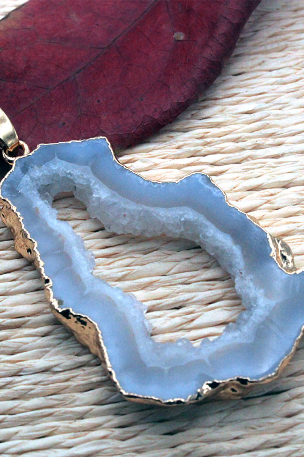 Irregular Agate Pendant