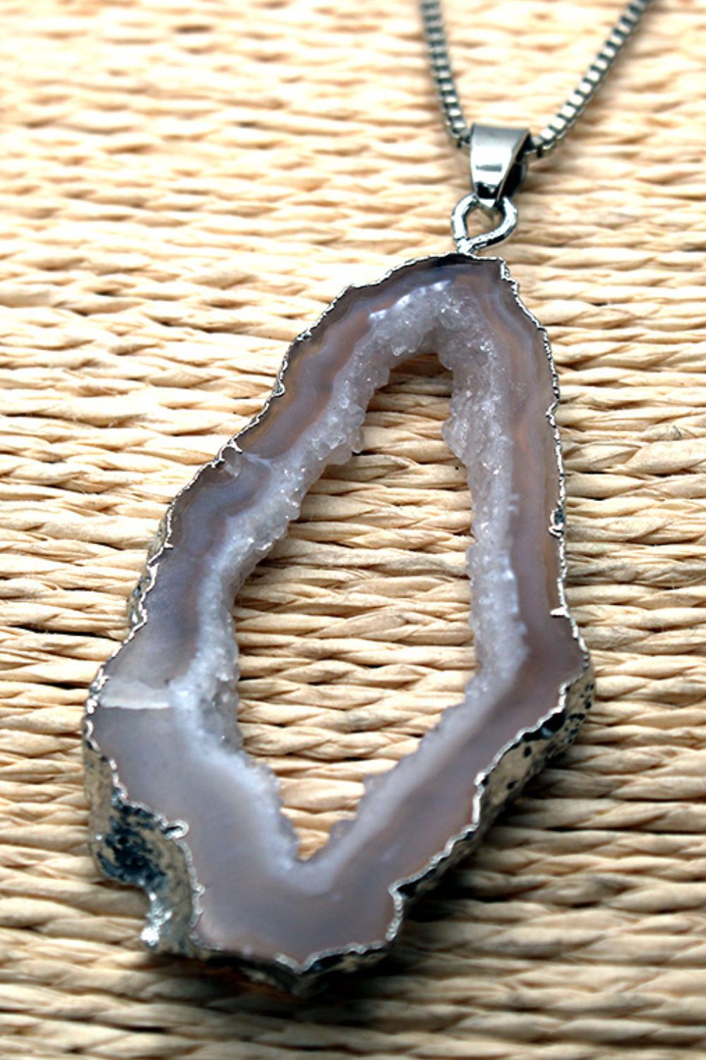 Irregular Agate Pendant